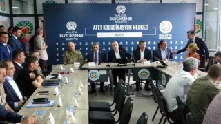 Bakanı Işıkhan Malatyada Afet Koordinasyon Toplantısına katıldı