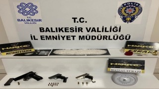 Balıkesirde 46 şahsa uyuşturucu operasyonu