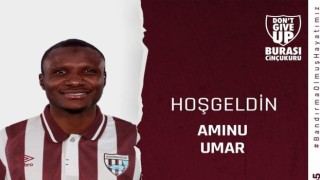 Bandırmaspor, Aminu Umar ile 1 yıllık sözleşme imzaladı