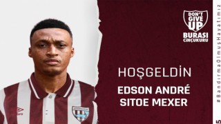 Bandırmaspor, Edson Andre Sitoe Mexer ile 2 yıllık sözleşme imzaladı
