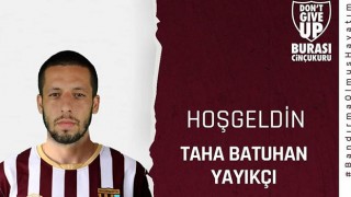 Bandırmaspor, Taha Batuhan ile 3 yıllık sözleşme imzaladı