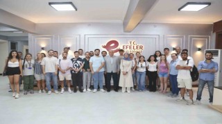 Başkan Atay, tıp öğrencilerini ağırladı