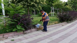 Başkan Çınar, sanayi sitesinde gerçekleşen temizlik çalışmalarını inceledi