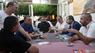 Başkan Işık vatandaşla iç içe