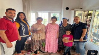 Başkan Kaplandan engelli kıza doğum günü sürprizi