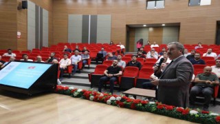 Başkan Palancıoğlundan Müteahhitlere Kentsel Dönüşüm Sunumu