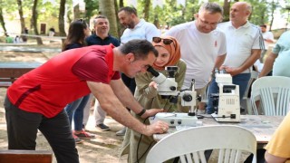 Başkan Yıldız gençlerle birlikte Kefken Kampında