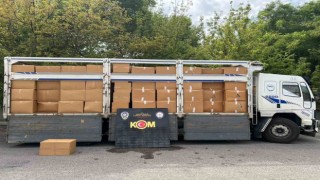 Başkentte, 280 bin paket bandrolsüz sigara ele geçirildi