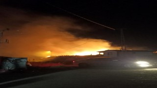 Başkentte hobi bahçesinde yangın