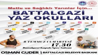 Battalgazide yaz spor okulları başlıyor