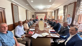 Bayburtta Cumhurbaşkanı Erdoğan ziyareti öncesi toplantı yapıldı