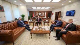 BBP Genel Başkanı Desticiden Bakan Işıkhana hayırlı olsun ziyareti