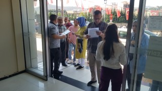 Belediye iş başvurusunun son gününde yoğunluk oluştu