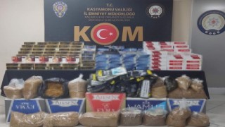 Binlerce sahte bandrollü boş makaron ele geçirildi: 4 gözaltı