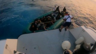 Bodrum açıklarında 29 düzensiz göçmen yakalandı