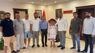 Bodrum Gazeteciler Cemiyetinden Bodrum protokolüne ziyaret