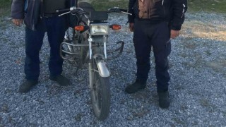 Bozdoğanda çaldığı motosikletler Nazillide yakalandı