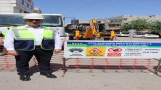 Bozovada doğalgaz için ilk kazma vuruldu