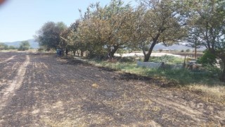Burdurda aynı günde ikinci arazi yangını: 8 dönüm arazi yandı