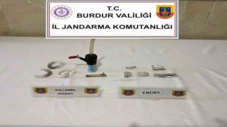 Burdurda jandarma ekiplerinden uyuşturucu operasyonu: 1 şahıs tutuklandı
