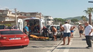 Burhaniyede 18 yaşındaki genç boğulma tehlikesi geçirdi