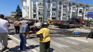 Bursada freni patlayan kamyon yaya ve araçları biçti: 2 yaralı