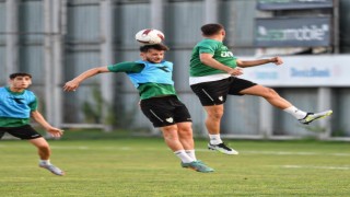 Bursaspor günü çift idmanla tamamladı