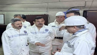 Çalışma ve Sosyal Güvenlik Bakan Yardımcısı Aydın, maden ocağına indi