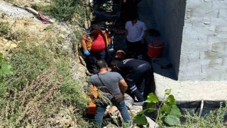 Çalıştığı inşaattan düşen genç yaralandı