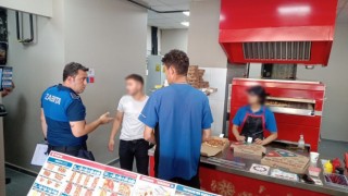 Çaycumada pizzacılara denetim gerçekleştirildi