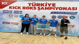 Çayırovalı kick boksçular 3 madalya kazandı