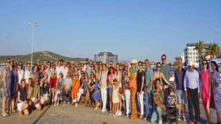 Çeşmede 74 yıllık geleneksel bayramlaşma