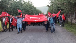 Çıldır 15 Temmuzda yürekler tek oldu
