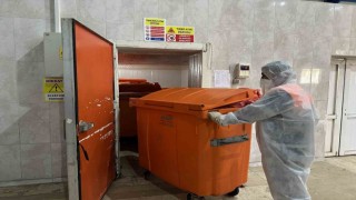 Çorumda tıbbi atıklar, çevre dostu tesiste bertaraf ediliyor