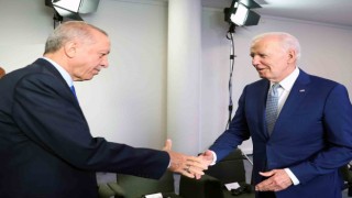 Cumhurbaşkanı Erdoğan, ABD Başkanı Biden ile görüştü