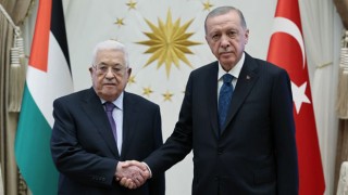 Cumhurbaşkanı Erdoğan, Filistin Devlet Başkanı Abbas ile görüştü