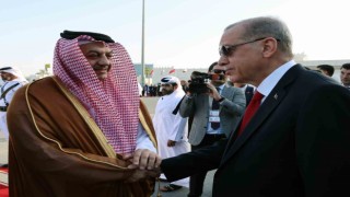 Cumhurbaşkanı Erdoğan Katarda