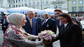 Cumhurbaşkanı Erdoğan Litvanyada