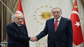 Erdoğan Bahçeli ile bir araya geldi
