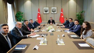 Cumhurbaşkanı Yardımcısı Yılmaz, Azerbaycan Ekonomi Bakanı Jabbarovu ağırladı