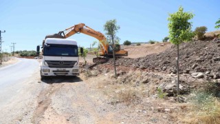 Çüngüş Millet Bahçesinin yapımına başlandı
