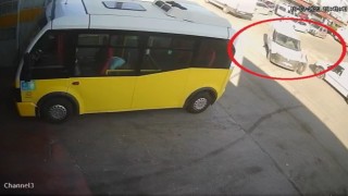 Dalgın sürücü yolun karşısına geçen yayaya çarptı