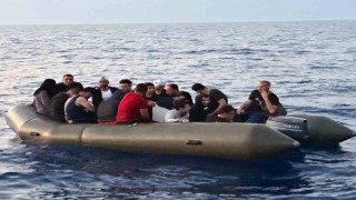 Datçada 16 düzensiz göçmen kurtarıldı