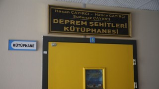 Deprem Şehitlerinin İsimleri, Kütüphanede Yaşayacak