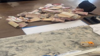 Dilenirken yakalandı, üzerinden bin 640 TL çıktı