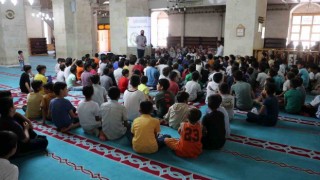 Diyarbakırda camilerde çocuklar eğlenerek öğreniyor