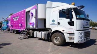 Diyarbakırda KETEMe hibe edilen mobil mamografi aracı 17 ilçede hizmet verecek