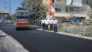 Doğalgaz tamamlandı asfalt yapımı başladı
