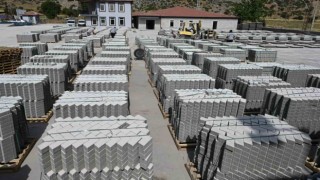 Doğaltaş ve Beton Elemanları Tesisinde üretim 3 kat artırıldı