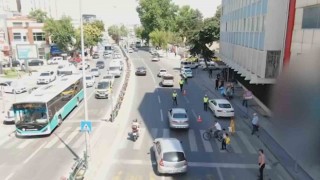 Dron ile tespit edip, ceza yazdılar